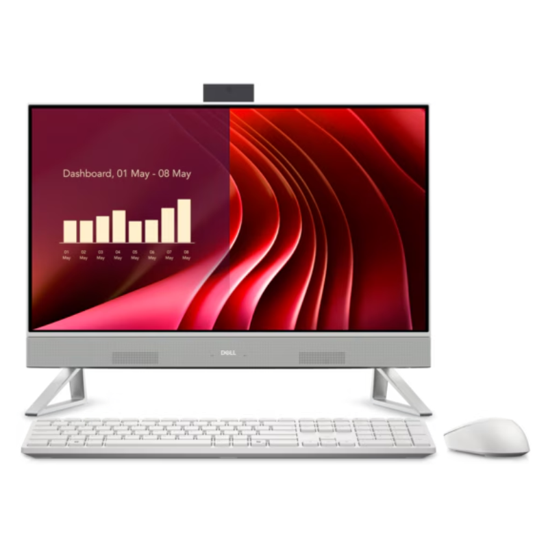 Dell EC24250, 23.8" FHD Display, Intel Core 7 150U, 16GB RAM, 1TB SSD, Intel Iris Graphics, English Keyboard, Windows 11 Home, EC24250