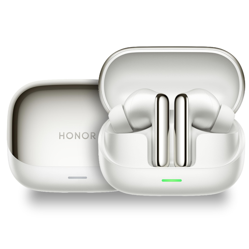 HONOR Earbuds 4, Dual Ti-coated Driver, 50dB Hybrid ANC, 46-hour Battery Life, AI Translation