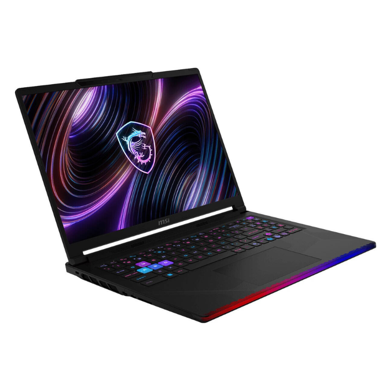 MSI Raider 16 MAX HX B2WJ, 16" QHD+ 240HZ Display, Ultra 9 275HX, 32GB RAM, 1TB SSD, 24GB NVIDIA RTX 5090 Graphics, English-Arabic Keyboard, Windows 11 Home, 9S7-265111-076