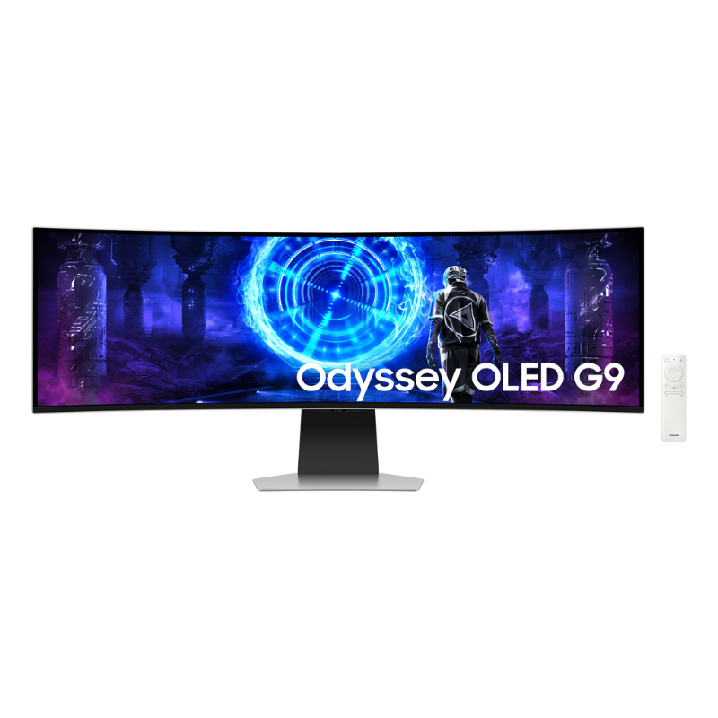Samsung 49" Gaming Monitor G9 G952 Odyssey OLED Smart Dual QHD 240Hz 0.03Ms, Speaker, Height Adjustment with Tilt, LS49DG952SMXUE