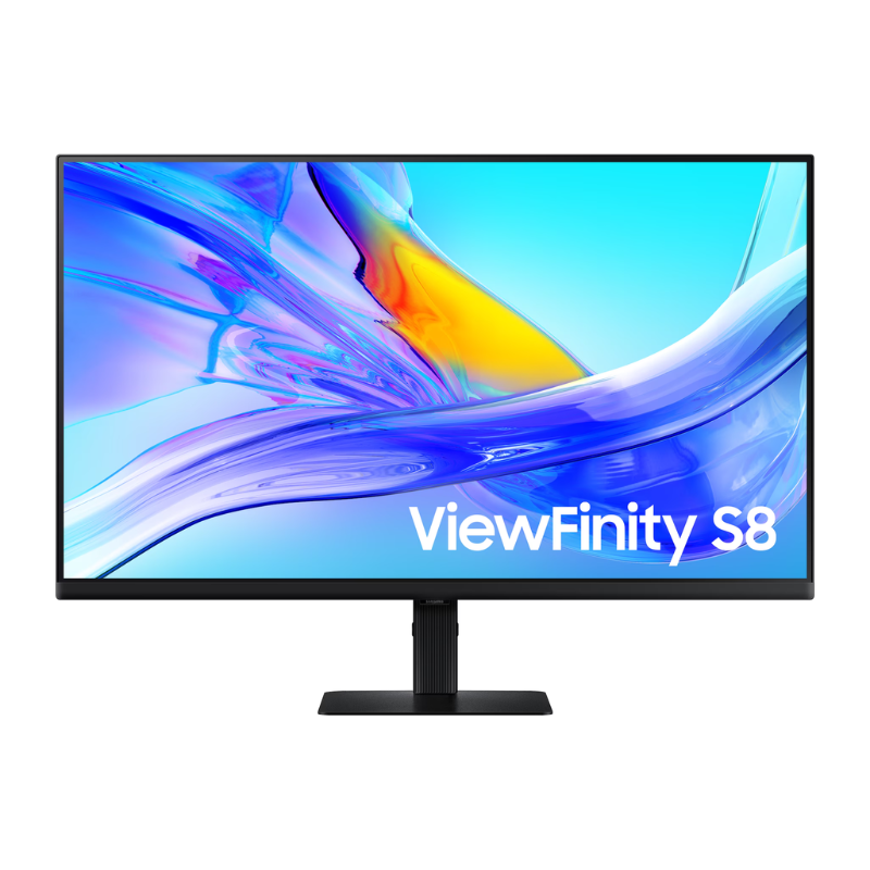 Samsung 32" ViewFinity Monitor S8 S80D 4K , Type C, USB, Height Adjustment, with Pivot, LS32D806UAMXUE