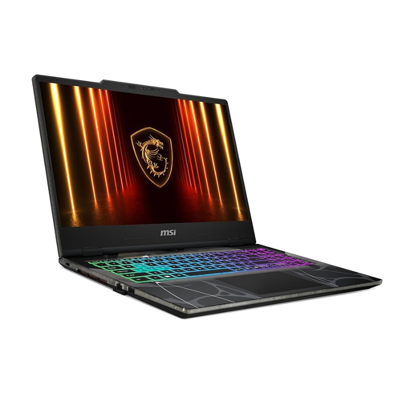 MSI Cyborg 15 B2RWFKG, 15.6" FHD IPS 144Hz Display, Intel Core 7 240H, 16GB RAM, 512GB SSD, 8GB NVIDIA RTX 5060 Graphics, English-Arabic Keyboard, Windows 11 Home, 9S7-15Q342-615
