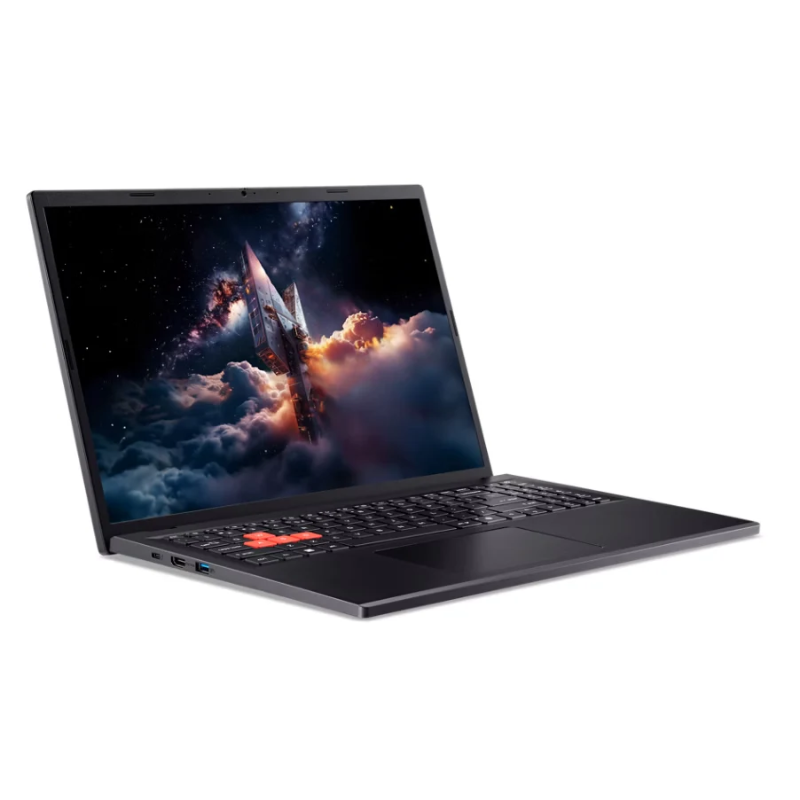 Acer Nitro Lite 16, 15.6" FHD 165Hz Display, Intel Core i7-13620H, 16GB RAM, 512GB SSD, 6GB NDIVIA GeForce RTX 3050, Eng-Arab Keyboard, Windows 11 Home, NH.DACEM.002