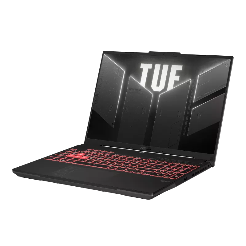 Asus TUF Gaming A16 FA607NUG, 16" WUXGA 144Hz Display, AMD Ryzen 7 7445HS, 16GB RAM, 1TB SSD, 6GB NVIDIA GeForce RTX 4050, English-Arabic Keyboard, Windows 11 Home, FA607NUG-RL122W