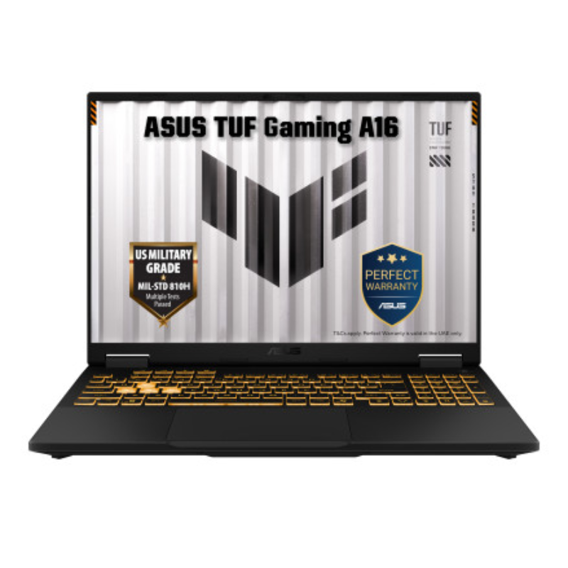 ASUS TUF GAMING F16, 16" WUXGA Display, Intel Core i7-14650HX, 16GB RAM, 512GB SSD, 8GB NVIDIA GeForce RTX 5050 Graphics, Eng/Arab Keyboard, Windows 11 Home, FX608JHI-TU657W