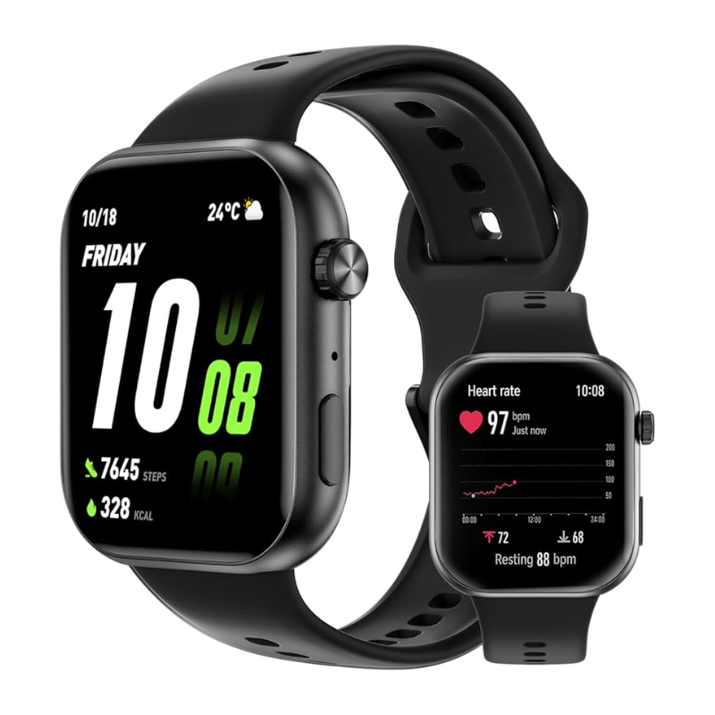 HONOR CHOICE INFOWEAR Watch 2i, 1.85-Inch AMOLED Screen, Bluetooth Call on Watch, All-Day Health Monitoring