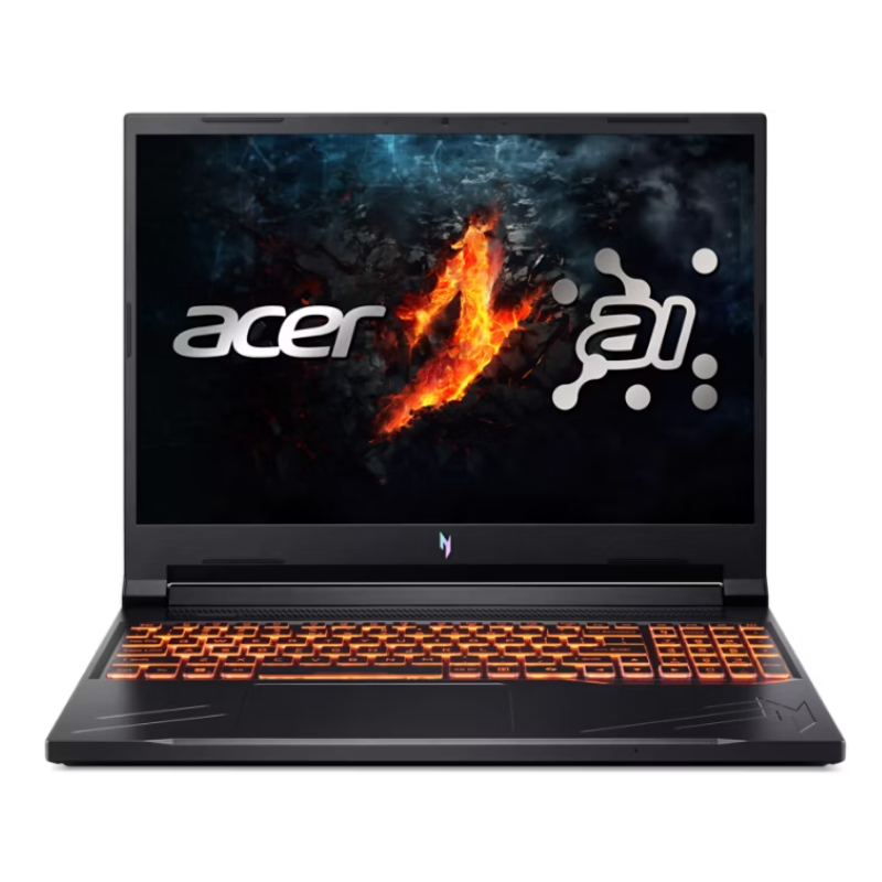Acer Nitro V 16 ANV16, 16" WUXG IPS Display, Intel Core i7-1460HX, 16GB RAM, 512GB SSD, 6GB NVIDIA® GeForce RTX™ 4050 Graphics, English-Arabic Keyboard, Windows 11 Home, NH.QTNEM.003