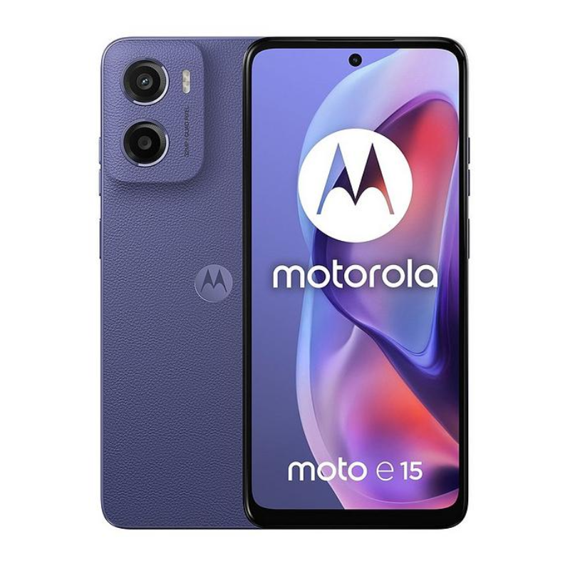 Motorola Moto E15, 6.7" Super Bright Display, 32 MP AI-powered Camera, 5200mAh Battery, UAE Version