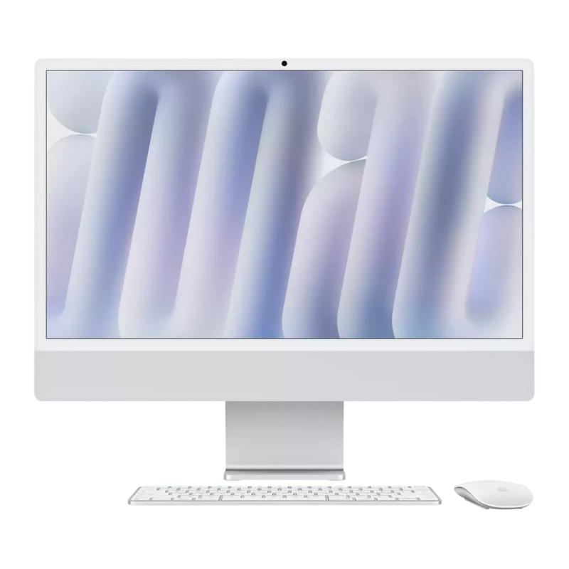Apple 24" iMac AIO Desktop Computer with M4 Chip, 4.5K Retina Display, Nano Texture Glass, 10-Core CPU and 10-Core GPU, 16GB RAM, 256GB SSD, English Keyboard