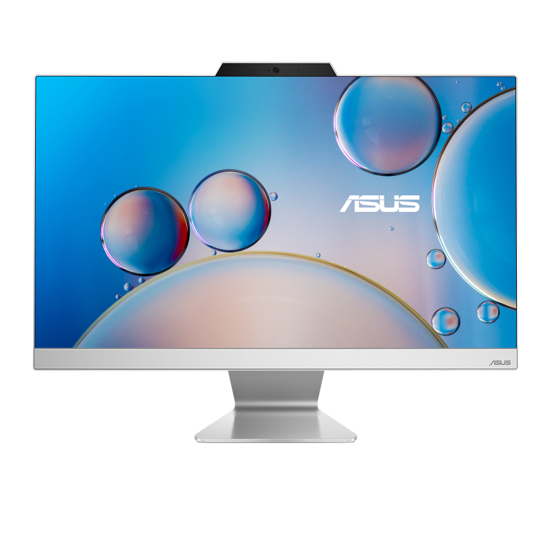 Asus AIO A3402WVAT-I7161TBW (Touch), 23.8" FHD Display, Intel Core i7 1355U, 16GB RAM, 1T SSD, Intel Iris Xe Graphics, English-Arabic Keyboard, Window 11 Home