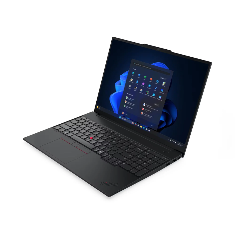 Lenovo ThinkPad E16 Gen 3, 16" WUXGA Display, Intel Core Ultra 5-225U, 16GB RAM, 512GB SSD, Intel Graphics, English-Arabic Keyboard, Window 11 Pro, 21SR005MGR