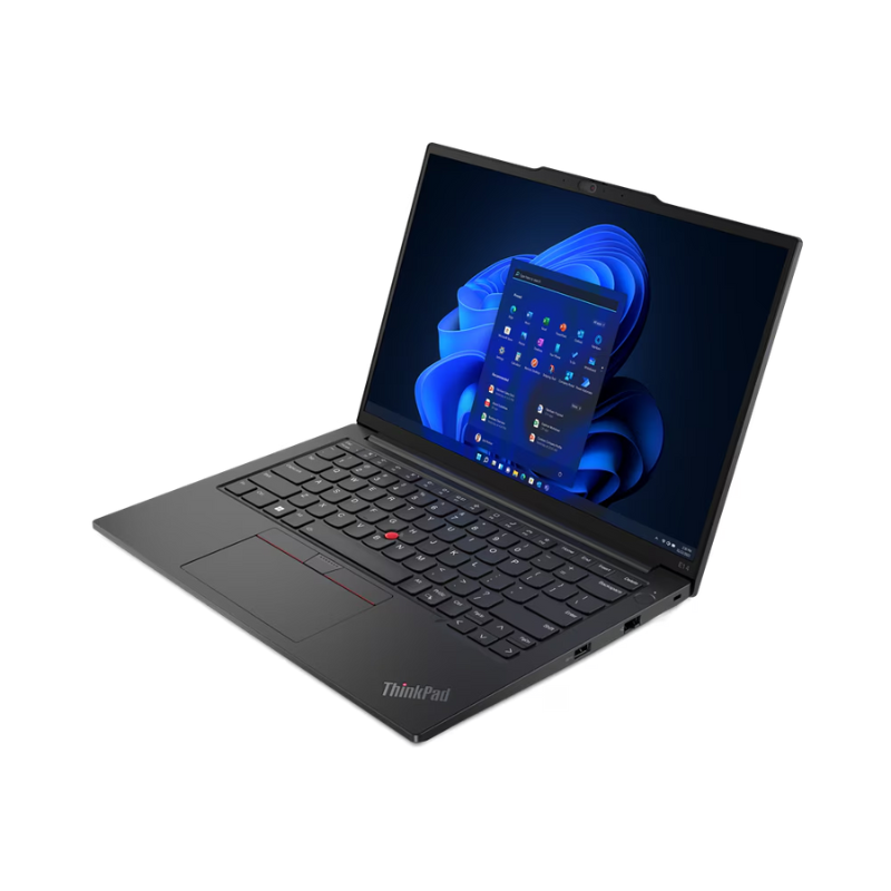 Lenovo ThinkPad E14 G5, 14" WUXGA Display, Intel Core i7 1355U, 8GB RAM, 512GB SSD, Intel Iris Graphics, English-Arabic Keyboard, Windows 11 Pro, 21JK001UGR