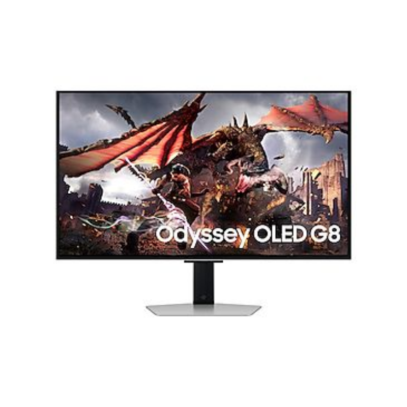 Samsung Odyssey OLED G8 G80SD Gaming Monitor, 32" UHD OLED Display, 0.03ms Response Time, 240Hz, Gaming Hub, LS32DG802SMXUE