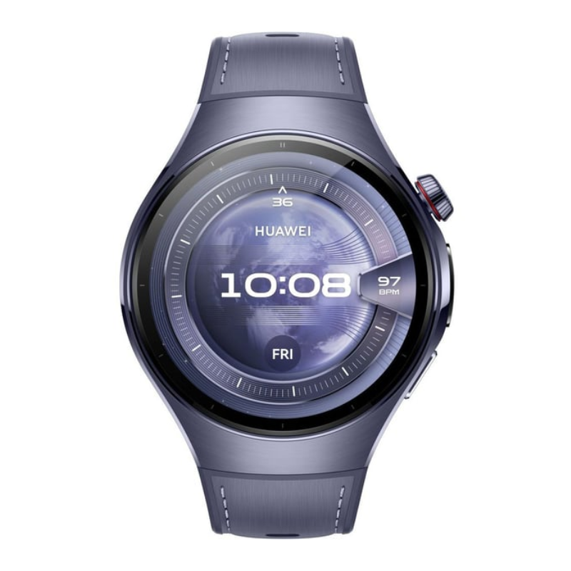 Huawei Watch 5 (46mm), 1.5" AMOLED Display, Multi-sensing X-TAP Technology, Fingertip Blood Oxygen, eSIM Cellular Calling, UAE Version