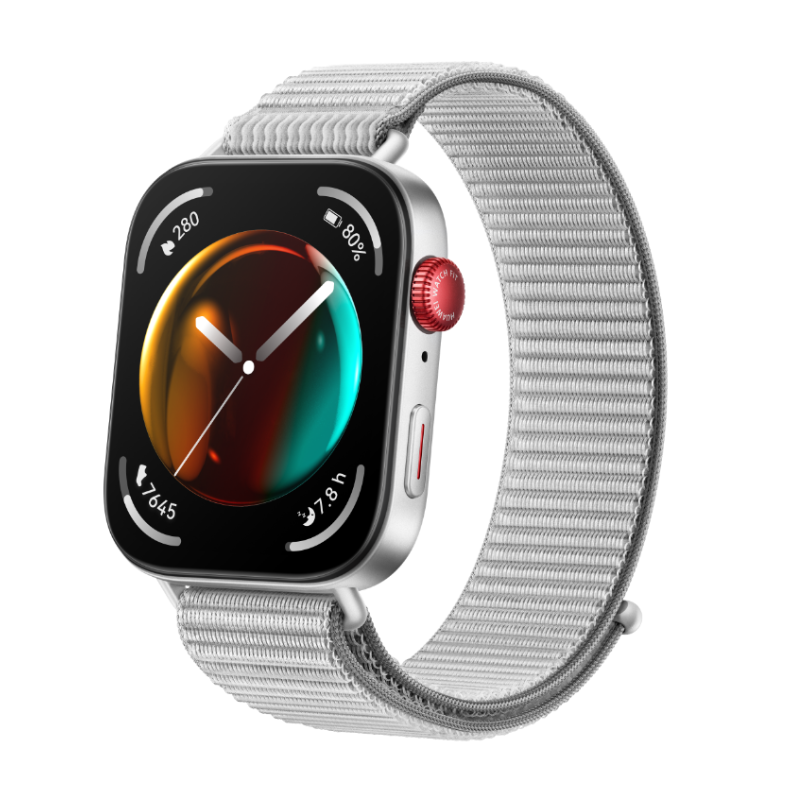 Huawei Watch Fit 3 NFC, 1.82" AMOLED Display, Ultra-Slim Design, Compatible with Android & iOS, UAE Version