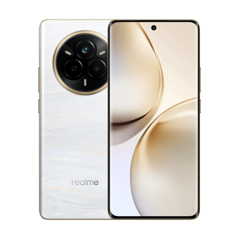 Realme 14 Pro+ 5G, 6.83" Bezel-less Quad Curve Display, 50MP Sony 3X Periscope OIS Camera, 6000mAh Titan Battery, UAE Version