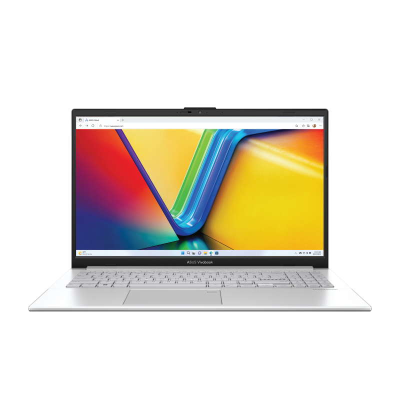 Asus Vivobook Go 15 OLED (E1504G), 15.6” FHD Display, Intel® Core™ i3-N305, 8GB RAM, 256GB SSD, Intel® UHD Graphics, English-Arabic Keyboard, Window 11 Home, E1504GA-NJ084W