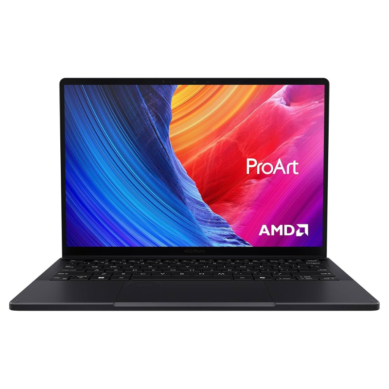 ASUS ProArt PX13 (HN7306), 13.3" 3K Lumina OLED Touch Display, AMD Ryzen™ AI 9 HX 370, 32GB RAM, 2T SSD, 8GB NVIDIA® GeForce RTX™ 4070 Graphics, English-Arabic Keyboard, Window 11 Home, HN7306WI-OLED12C32W