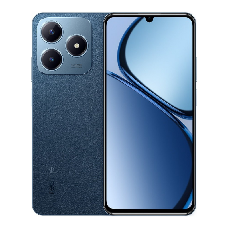 Realme C63, 6.74" 90 Hz Eye Comfort Display, AI Gesture, IP54 Water Resistant, 5000 mAh Battery, UAE Version