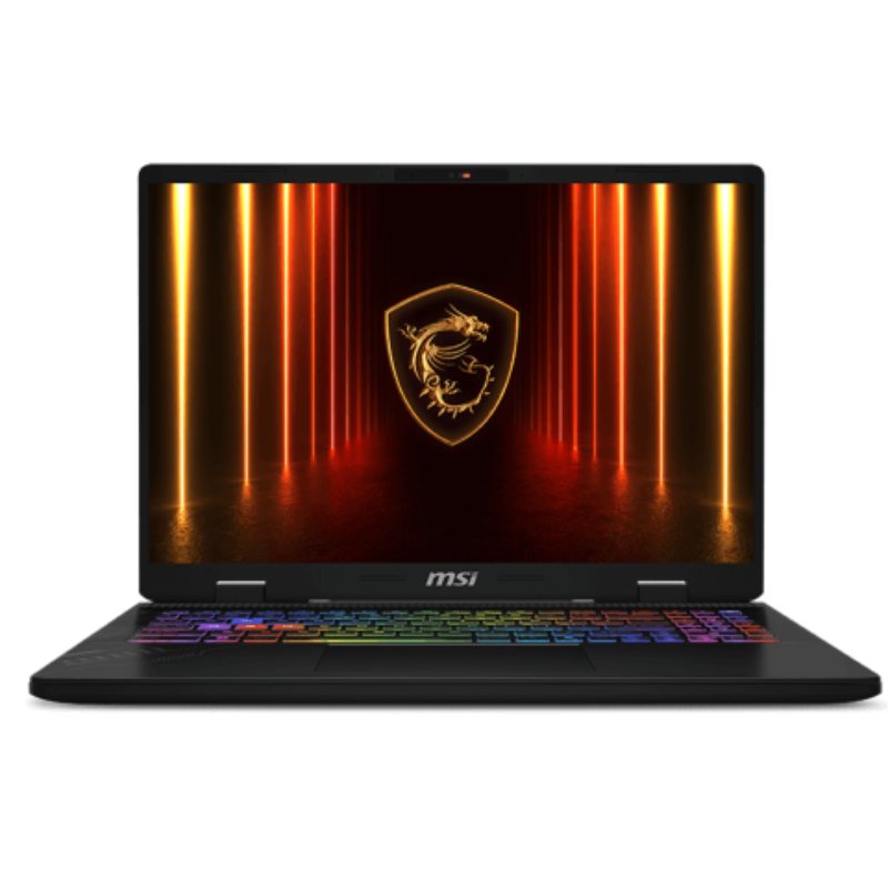 MSI Crosshair 16 HX AI D2XWFKG, 16" QHD+ 240Hz Display, Intel Core Ultra 7-255HX, 16GB RAM, 1TB SSD, 8GB NVIDIA GeForce RTX 5060, English-Arabic Keyboard, Window 11 Home, 9S7-15P421-220