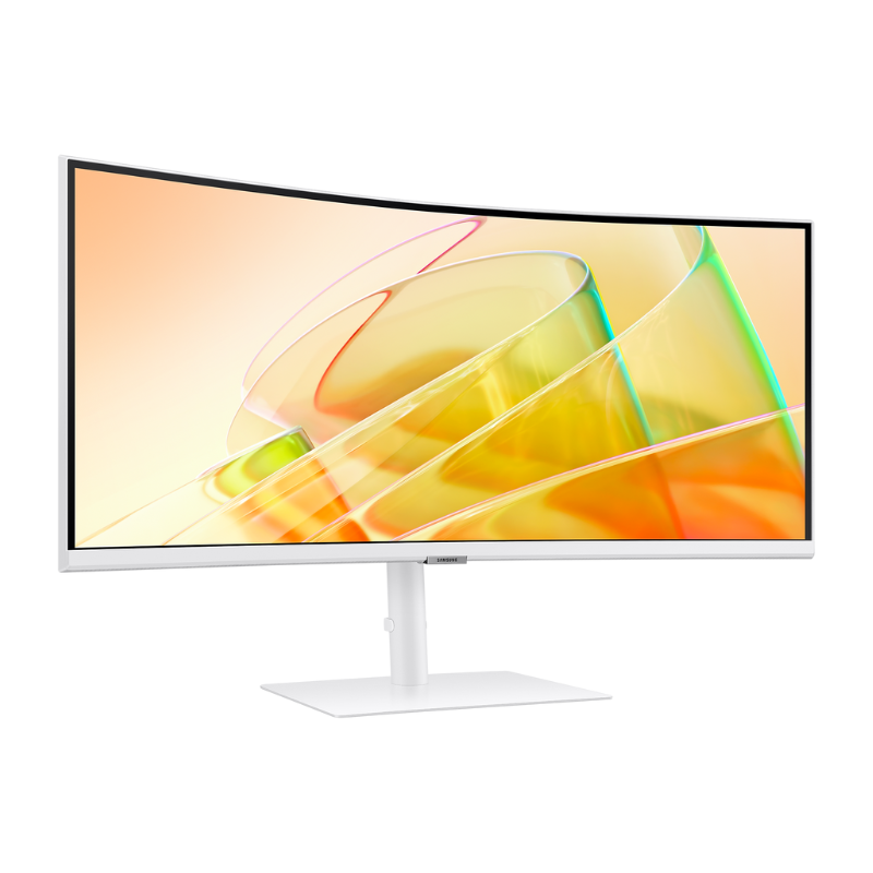 Samsung 34" ViewFinity S6 S65TC, UWQHD Display, 100 Hz Refresh Rate & 5ms Response Time, 1000R, White, LS34C650TAMXUE