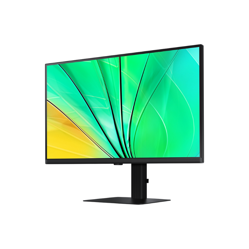 Samsung 24" S60D QHD ViewFinity High Resolution Monitor, 100 Hz Refresh Rate & 5ms Response Time, HDR10, Black, LS24D606EAMXUE