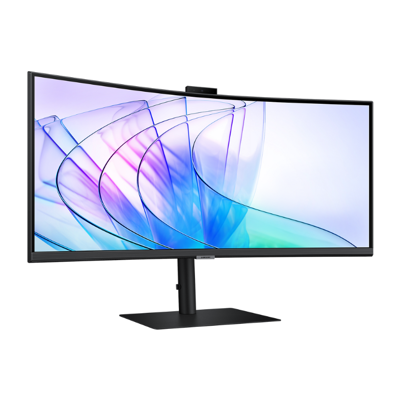 Samsung 34" ViewFinity S6 S65VC, Ultra-WQHD Display, 100 Hz Refresh Rate & 5ms Response Time, 1000R, Black, LS34C650VAMXUE