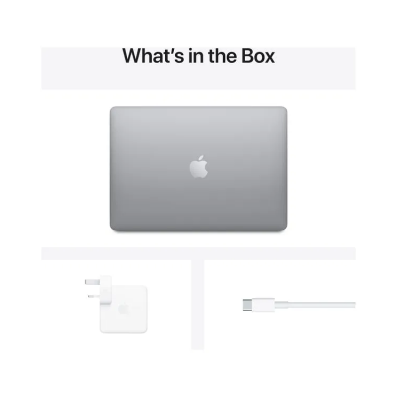 Apple Macbook Air MGN63 13" Display, Apple M1 Chip With 8-Core Processor and 7-Core Graphics, 8GB RAM, 256GB SSD, English Keyboard