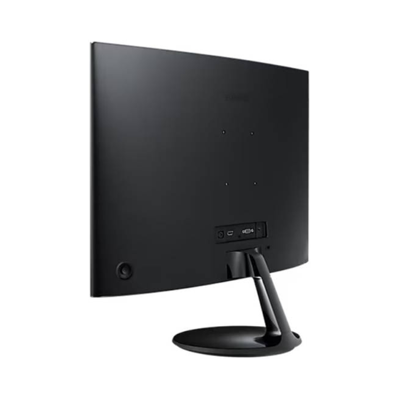 Samsung 24" Essential Curved Monitor S3 S36C, 75Hz Refresh Rate & 4 (GTG) Response Time, 72% Color Gamut, Black, LS24C360EAMXUE