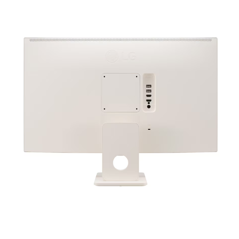 LG 27" Full HD IPS Smart Monitor with webOS, 60Hz Refresh Rate & 14ms Response Time, White, 27SR50F-W