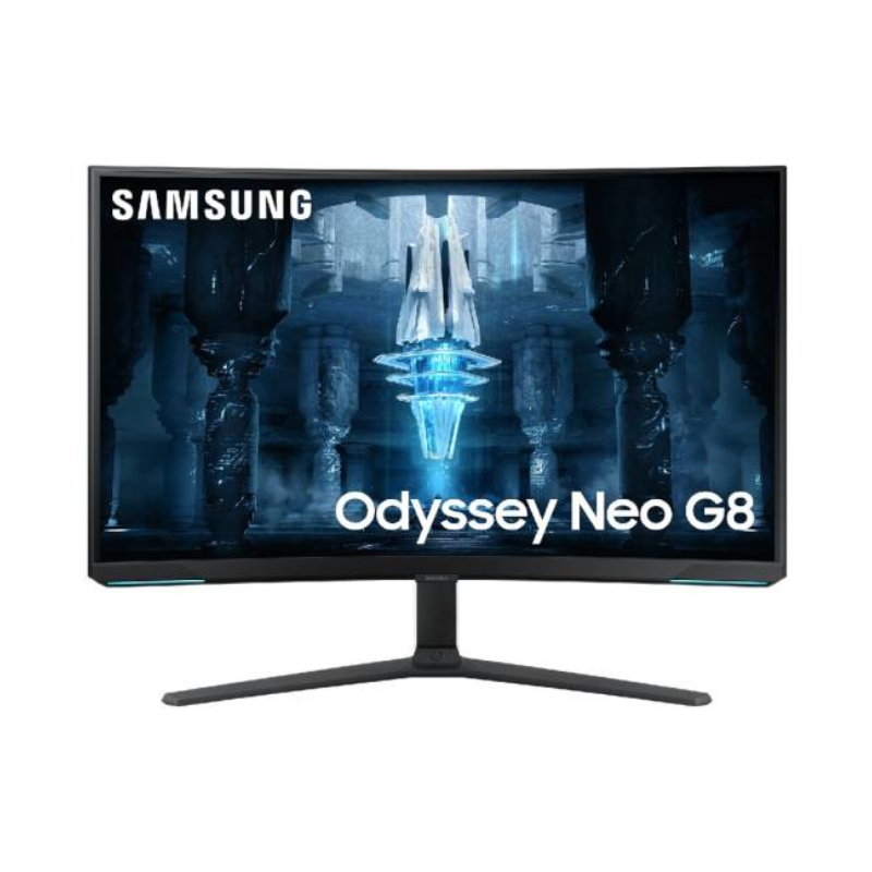 Samsung Odyssey Neo G8 32" UHD monitor with 240Hz refresh rate and Quantum Mini-LED, 1(GTG)‎ Response Time, FreeSync Premium Pro, White, LS32BG850NMXUE