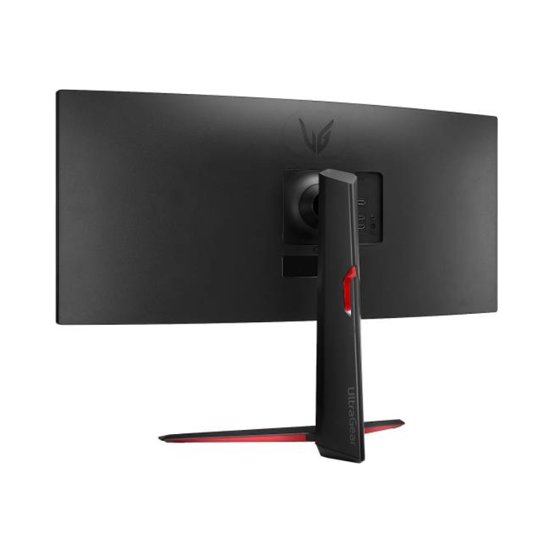 LG 34" UltraGear™ QHD Curved Gaming Monitor, 160Hz Refresh Rate & 5ms (GtG at Faster) Response Time, AMD FreeSync™ Premium, Black, 34GP63A-B