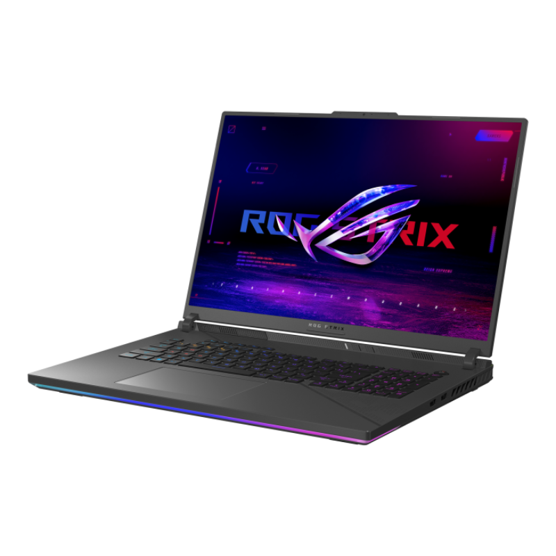 ASUS ROG Strix G18 (2024) G814 Gaming Laptop, 18" 2.5K Display, Intel® Core™ i9 14900HX, 32GB RAM, 2T SSD, 8GB  NVIDIA® GeForce RTX™ 4070 Graphics, Window 11 Home, English-Arabic Keyboard, Green, G814JIR-I9322GN