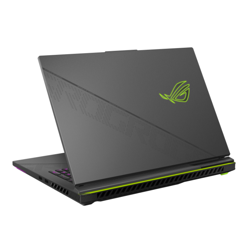ASUS ROG Strix G18 (2024) G814 Gaming Laptop, 18" 2.5K Display, Intel® Core™ i9 14900HX, 32GB RAM, 2T SSD, 8GB  NVIDIA® GeForce RTX™ 4070 Graphics, Window 11 Home, English-Arabic Keyboard, Green, G814JIR-I9322GN