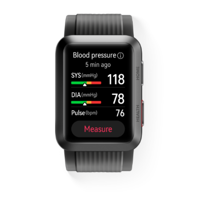 Huawei Watch D, Blood Pressure Measurement, ECG Analysis, Global Version