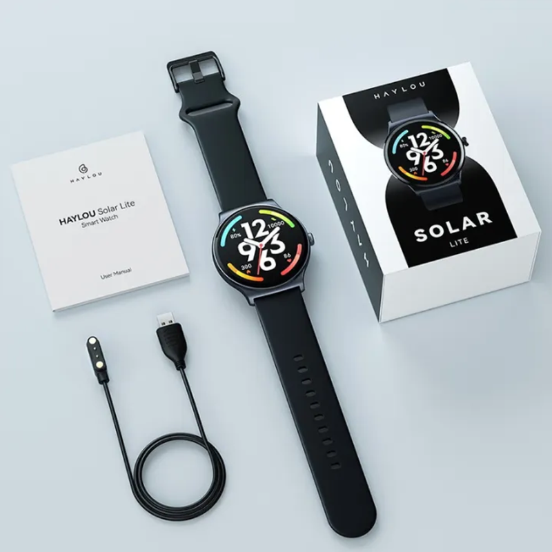Haylou Solar Lite Smart Watch, Broader View, Global Version