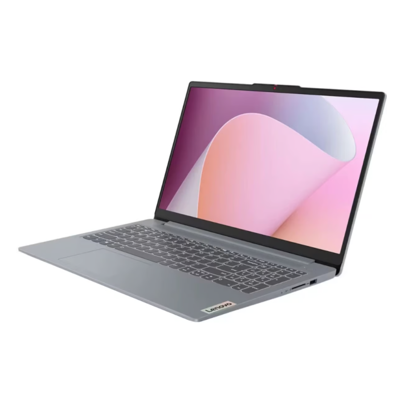 Lenovo IdeaPad Slim 3 15IAN8 Laptop, 15.6" FHD Display, Intel® Core™ i3-N305, 8GB RAM, 512GB SSD, Intel UHD Graphics, Windows 11 Home, English-Arabic Keyboard, Grey, 82XB005WAX