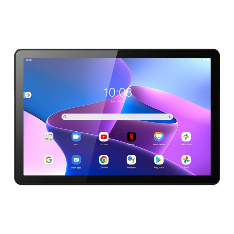 Lenovo Tab M10 4G (3rd Gen), 10.1" IPS HD Display, 5100 mAh Battery, Android Tablet, Storm Grey, TB328XU