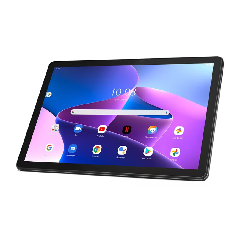 Lenovo Tab M10 4G (3rd Gen), 10.1" IPS HD Display, 5100 mAh Battery, Android Tablet, Storm Grey, TB328XU