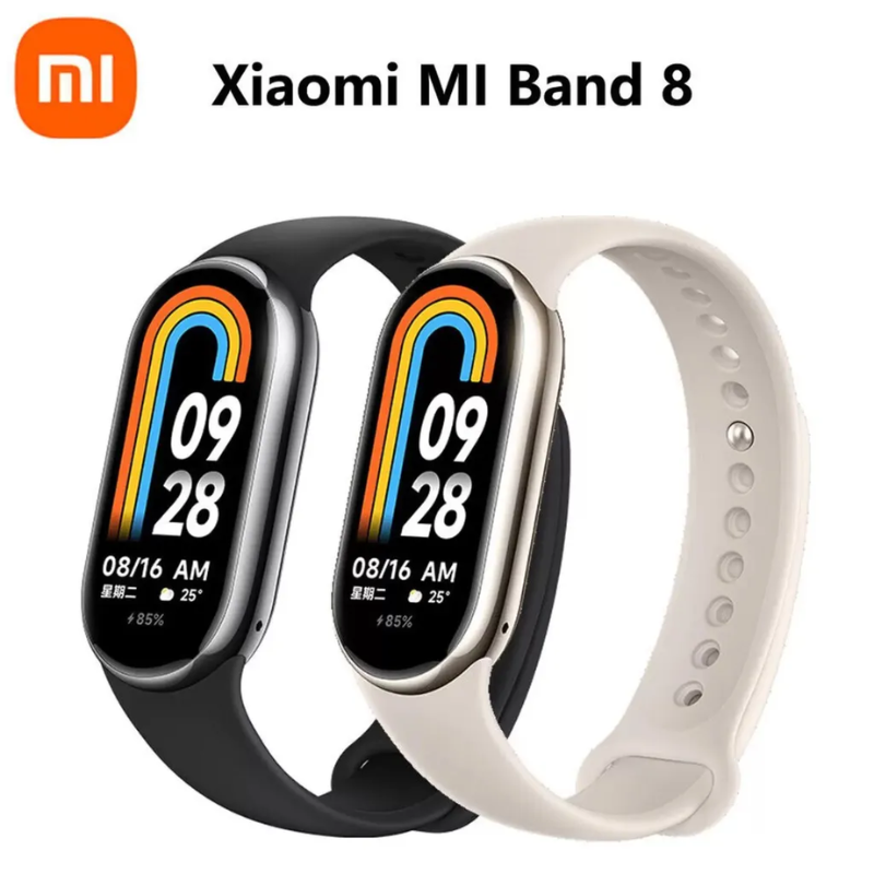 Xiaomi Smart Band 8, 1.62" AMOLED Touch Display, Global Version