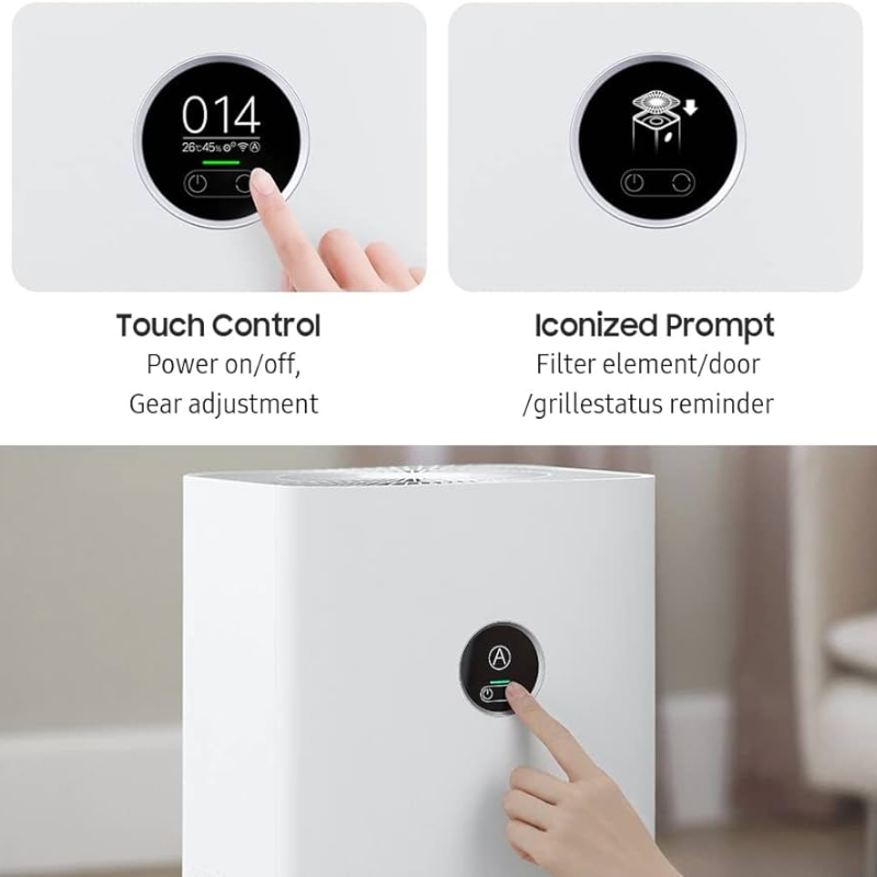Xiaomi Smart Air Purifier 4 Pro, Breathe clean, breathe healthy, Global Version
