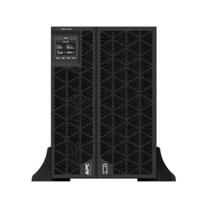 APC Smart-UPS On-Line, 20kVA/20kW, Rack/Tower, 230V/380V...415V, Hard wire 5-wire(3P+N+E)+3-wire(1P+N+E), Network Card, W/O rail kit, SRTG20KXLI