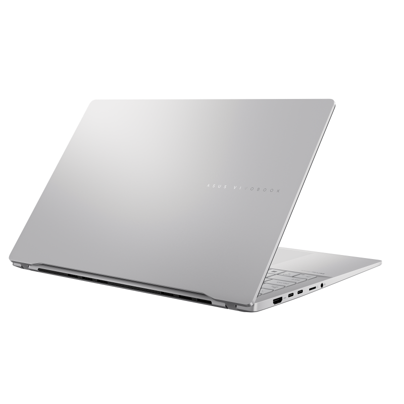 ASUS Vivobook S15 (S5507) Copilot+ PC, 15.6" 3K 120 Hz OLED Display, Snapdragon® X Elite X1E 78 100, 32GB RAM, 1T SSD, Qualcomm® Adreno™ GPU, English / Arabic Keyboard, Windows 11 Home, Silver, S5507QA-MA001W