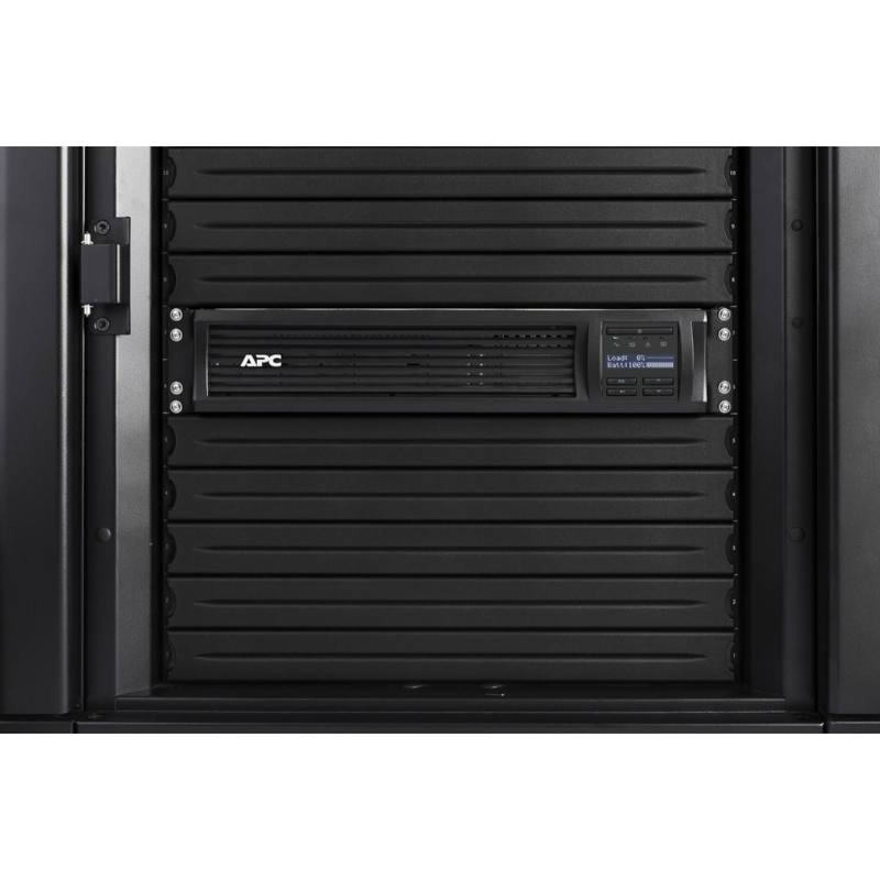APC Smart-UPS, Line Interactive, 2200VA, Rackmount 2U, 230V, 8x IEC C13+2x IEC C19 outlets, SmartConnect Port+SmartSlot, AVR, LCD, SMT2200RMI2UC