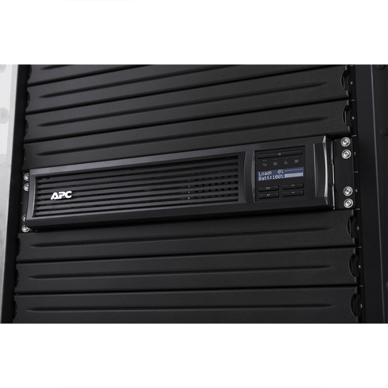 APC Smart-UPS, Line Interactive, 2200VA, Rackmount 2U, 230V, 8x IEC C13+2x IEC C19 outlets, SmartConnect Port+SmartSlot, AVR, LCD, SMT2200RMI2UC