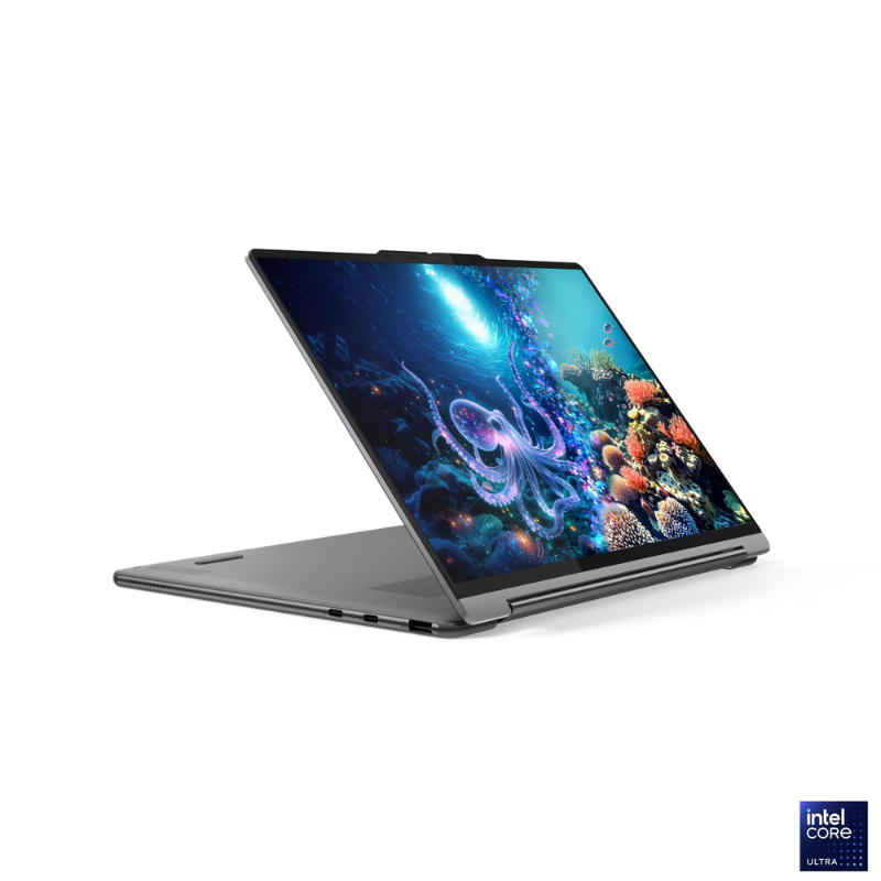 Lenovo Yoga 9 2-in-1 14ILL10, 14" 2.8K OLED Touch N' Flip Display, Intel Core Ultra 7 256V, 32GB RAM, 1TB SSD, Intel Graphics, English-Arabic Keyboard, Windows 11 Home, 83LC0013AX
