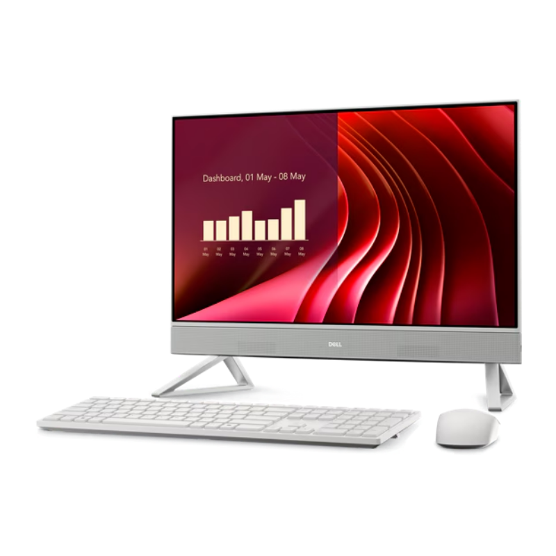 Dell EC24250, 23.8" FHD Display, Intel Core 7 150U, 16GB RAM, 1TB SSD, Intel Iris Graphics, English Keyboard, Windows 11 Home, EC24250