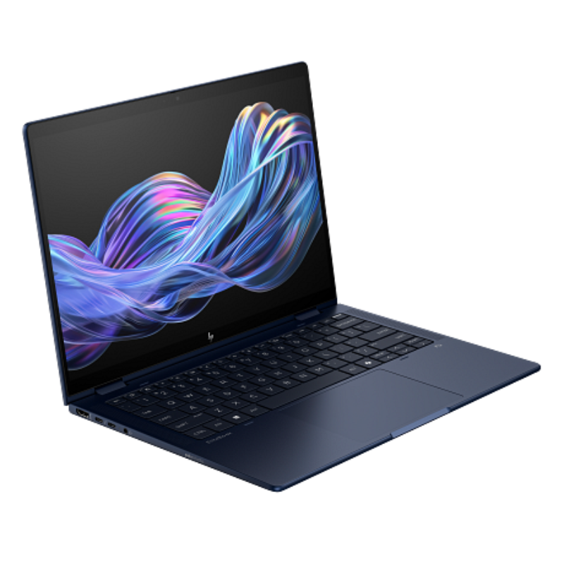 HP EliteBook X G1i Notebook Next Gen AI PC (BA0B1ET), 14" WUXGA Touch Flip Display, Intel Core Ultra 7 258V, 32GB RAM, 1TB SSD, Intel Graphics, English Keyboard, Windows 11 Pro, BA0B1ET#BH5
