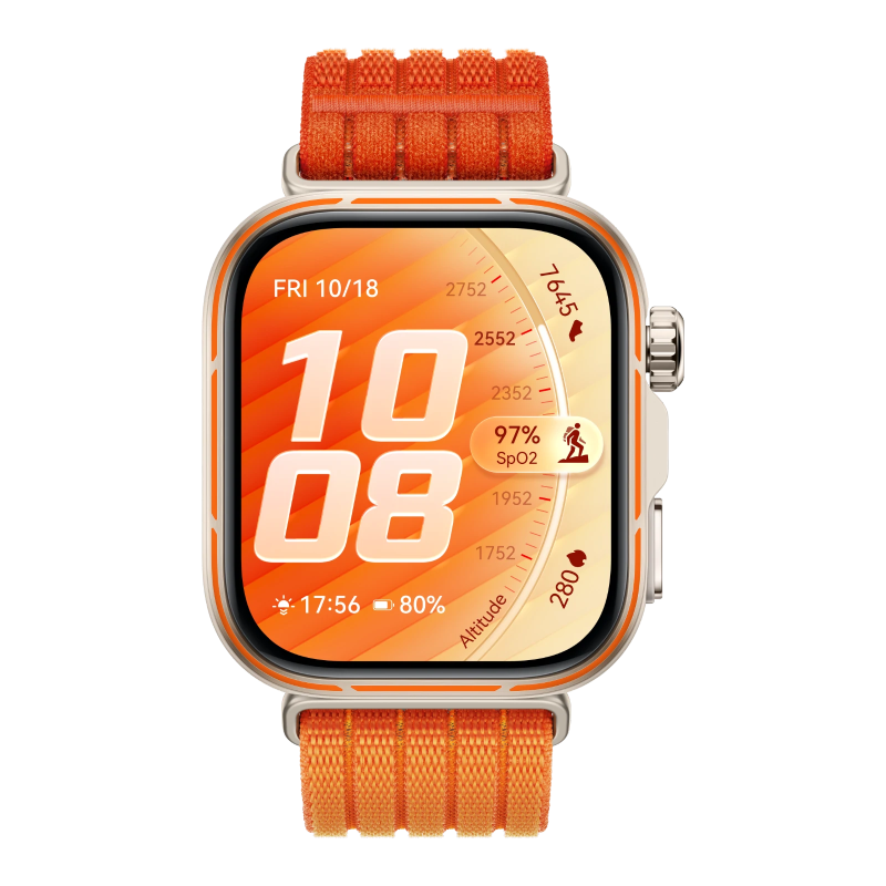 Huawei Watch Fit 5 Pro, 1.92 AMOLED FullView Display, Sapphire Glass, Mini-Workout, UAE Version