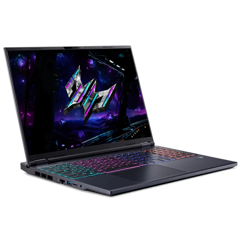 Acer Predator Helios Neo 16 AI, 16" WQXGA 180Hz Display, Intel Ultra 9 275HX, 16GB RAM, 1TB SSD, 8GB NVIDIA RTX5060 Graphics, Windows 11 Home, Eng-Arab Keyboard. NH.QVQEM.001